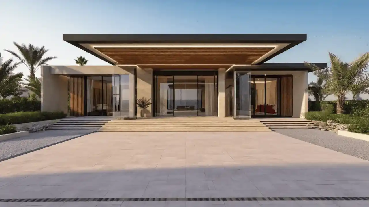 Pathway & Lighting Landscape by Revive Hub Renovations Dubai