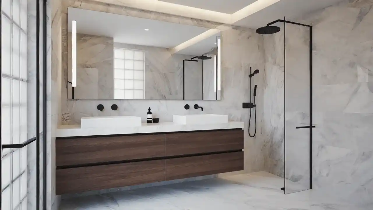 Small Apartment Bathroom Makeover Dubai