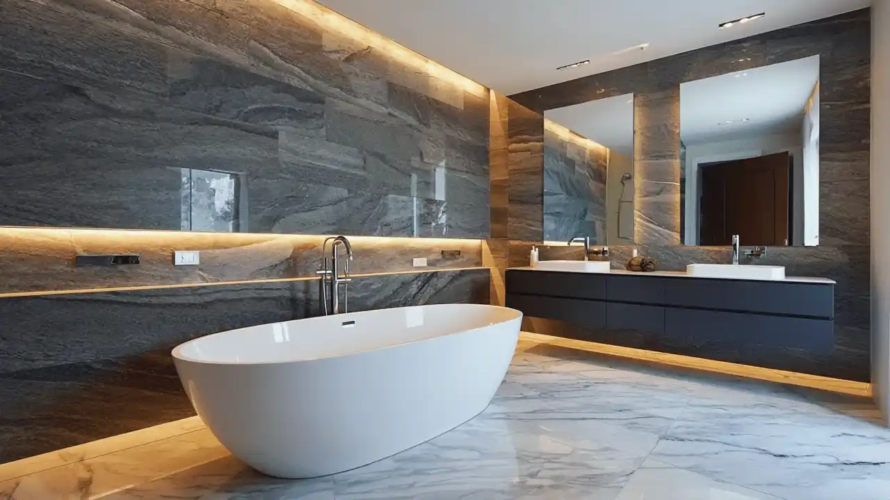 Modern Bathroom Vanity Design Dubai