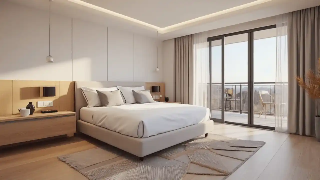 Office painting Dubai modern finish and sharp lines