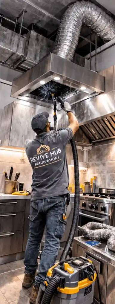 Duct cleaning Dubai with controlled access points and dust safe cleaning method