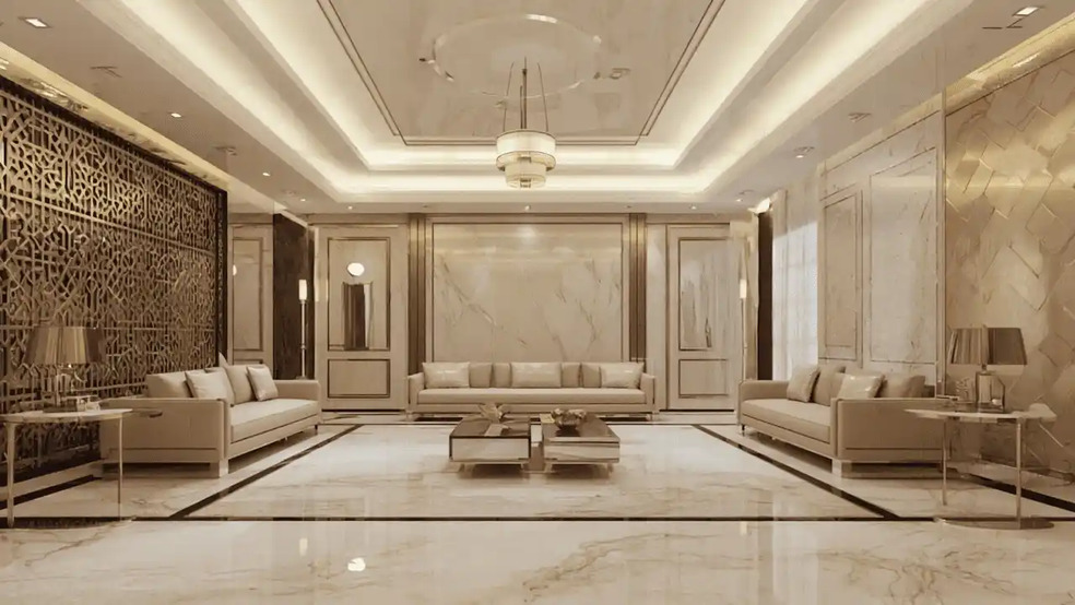 Villa renovation by Revive Hub Dubai — smart home integration and modern kitchen upgrade