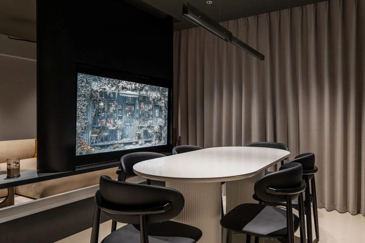 Shehar Bano Dubai Marina apartment sitting area renovation by Revive Hub