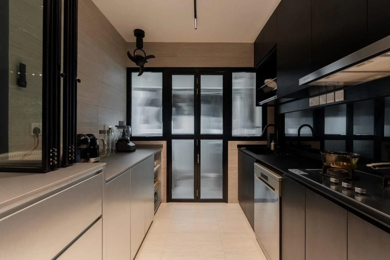 Muhammad Jumeirah Golf Estates villa kitchen renovation by Revive Hub Dubai