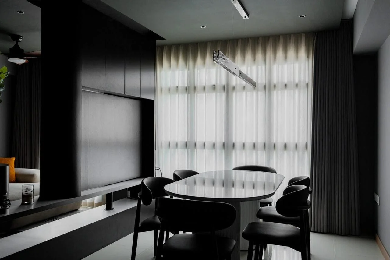 Muhammad Jumeirah Golf Estates villa sitting area renovation by Revive Hub