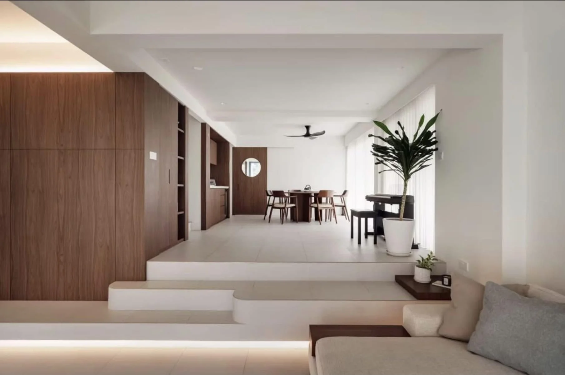 Raz Al JVC villa structural change living area renovation by Revive Hub Dubai