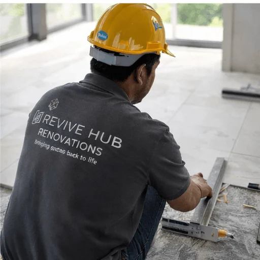 Smart switch backbox preparation for Lutron installation Dubai apartment renovation