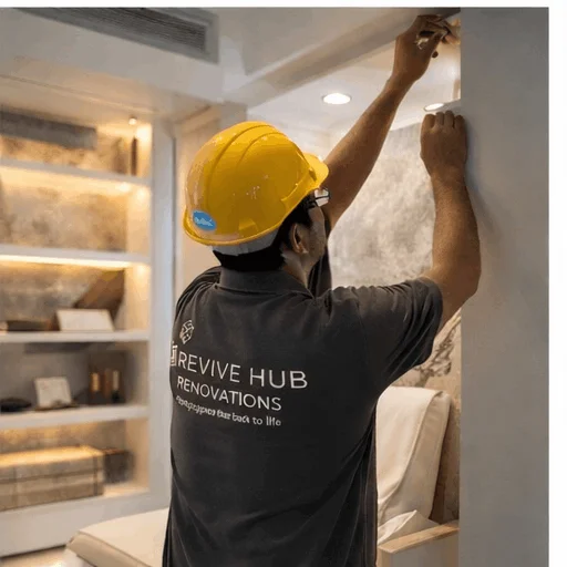 KNX bus and fibre backbone cabling for luxury villa Dubai smart home renovation